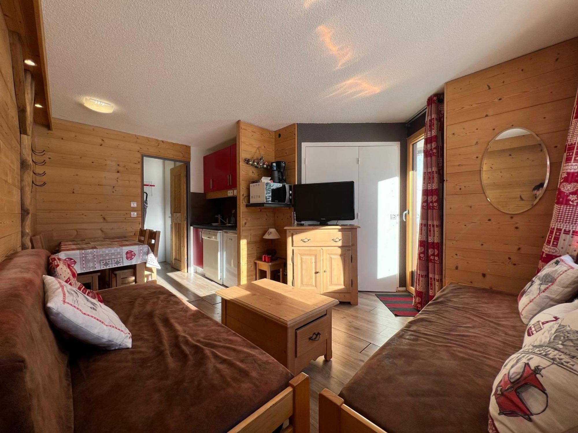 2 Pieces Au Pied Des Pistes Avec Wifi - Fr-1-314-291 * Morzine